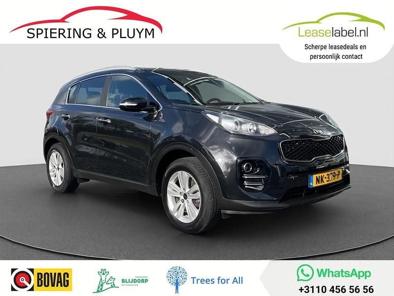 Zwart Gebruikt 2017 Kia Sportage SUV | € 15.845 (Eerlijke prijs) - Afbeelding 1/4
