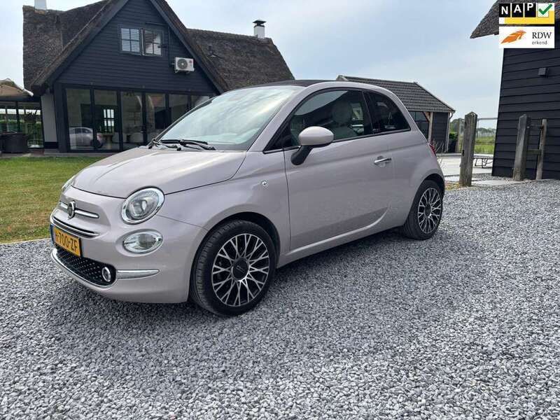 Wit Gebruikt 2020 Fiat 500C Star Cabriolet | € 12.999 (Eerlijke prijs) - Afbeelding 1/4