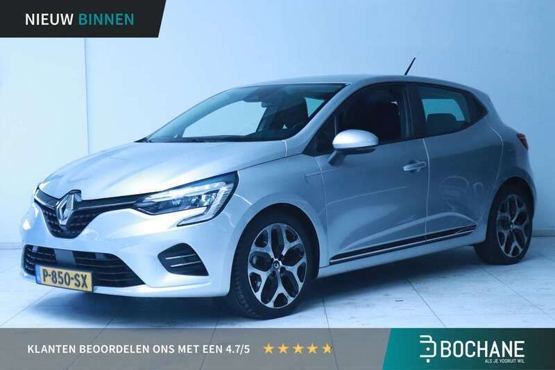 Grijs Gebruikt 2021 Renault Clio V Zen Hatchback | € 15.400 (Goede deal) - Afbeelding 1/4