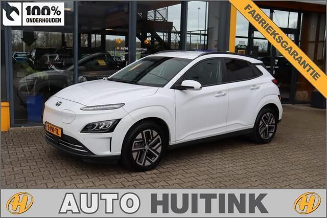 Wit Gebruikt 2021 Hyundai Kona Premium SUV | € 32.790 - Afbeelding 1/4