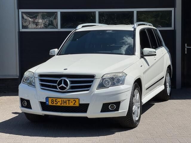 Wit Gebruikt 2009 Mercedes GLK220 SUV | € 10.995 (Eerlijke prijs) - Afbeelding 1/4