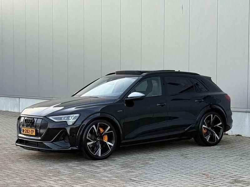 Zwart Occasion 2021 Audi e-tron S-Line SUV | € 35.900 (Super prijs) - Afbeelding 1/4