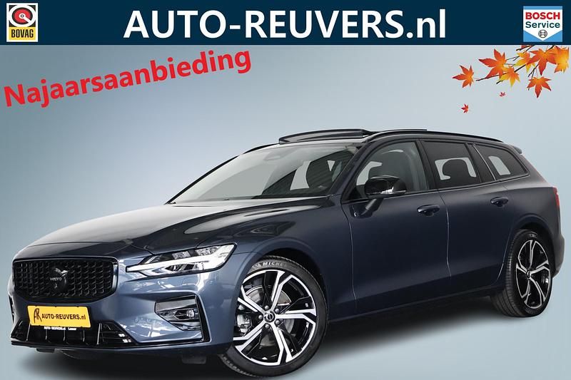 Blauw Gebruikt 2024 Volvo V60 Ultimate Stationwagen | € 48.900 (Duur) - Afbeelding 1/4
