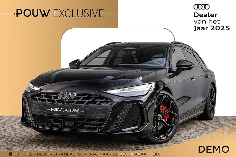 Zwart Gebruikt 2025 Audi A6 S-Line Stationwagen | € 87.900 - Afbeelding 1/4