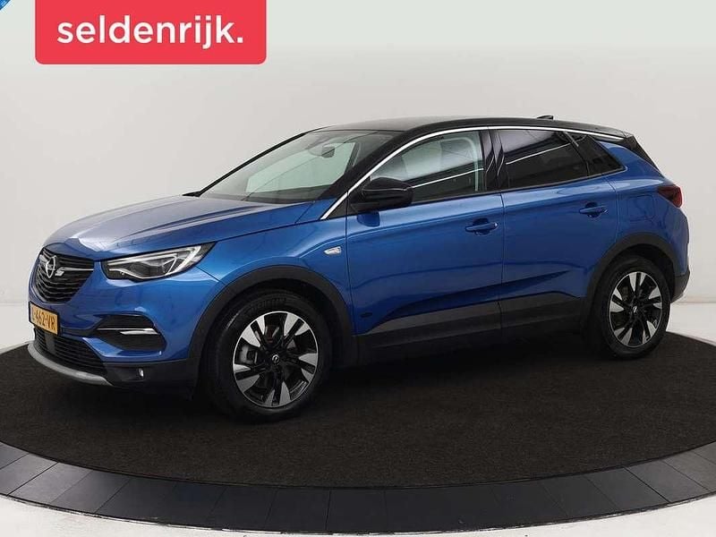 Blauw Gebruikt 2021 Opel Grandland X Ultimate SUV | € 17.900 (Super prijs) - Afbeelding 1/4