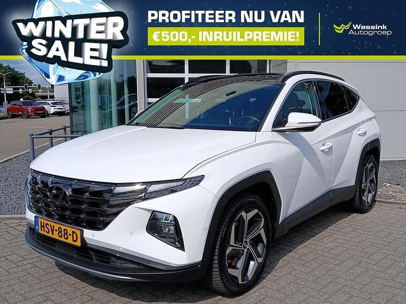 Wit Occasion 2022 Hyundai Tucson Premium SUV | € 30.990 (Eerlijke prijs) - Afbeelding 1/3