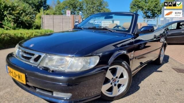 Blauw Gebruikt 2002 Saab 9-3 Cabriolet Cabriolet | € 2.950 (Iets duurder) - Afbeelding 1/4
