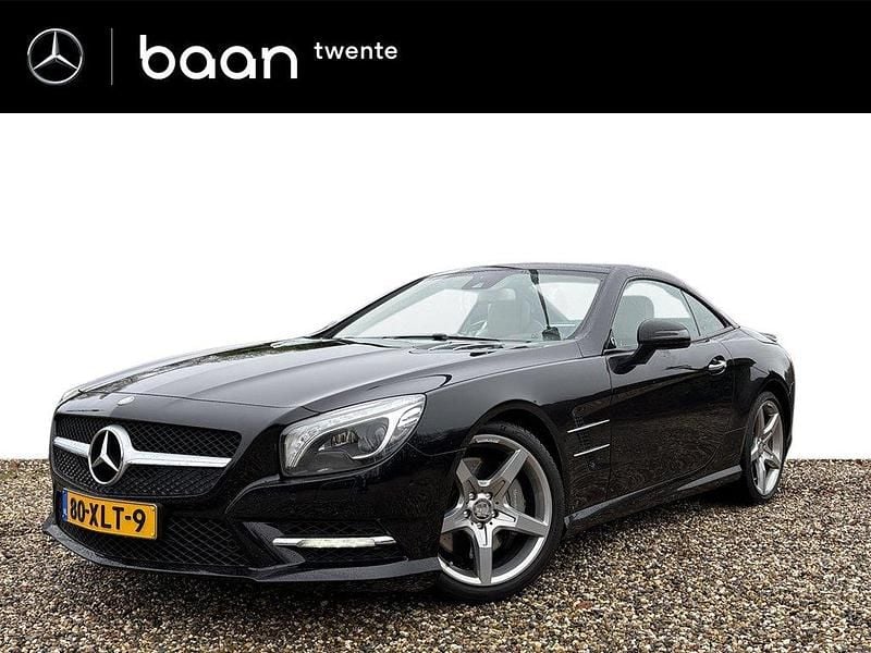 Occasion Mercedes SL350 AMG line 306 PK (225 kW) 2012 Zwart Cabriolet