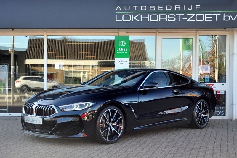 Zwart Gebruikt 2018 BMW M850 Executive Coupé | € 71.850 (Eerlijke prijs) - Afbeelding 1/4