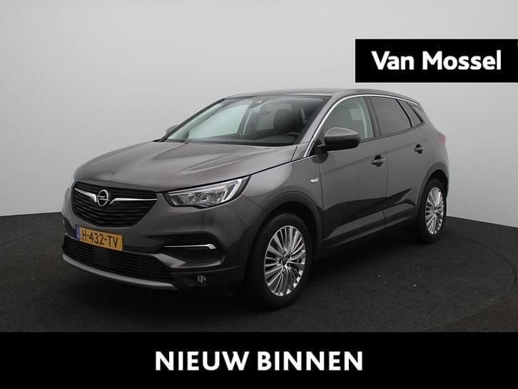 Grijs Gebruikt 2020 Opel Grandland X Innovation SUV | € 14.945 (Super prijs) - Afbeelding 1/3