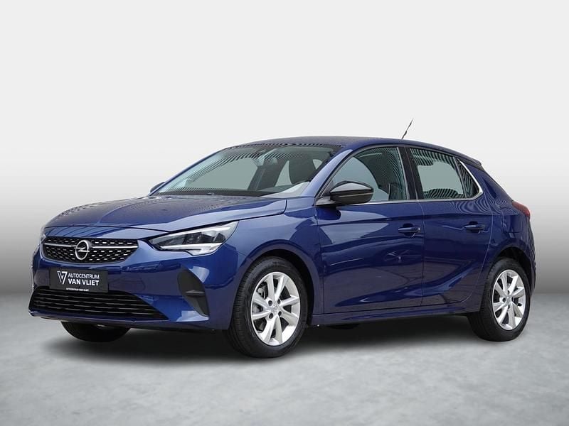 Blauw Gebruikt 2021 Opel Corsa Elegance Hatchback | € 14.989 (Eerlijke prijs) - Afbeelding 1/1