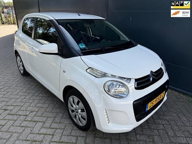 Wit Gebruikt 2019 Citroën C1 Feel Hatchback | € 7.995 (Goede deal) - Afbeelding 1/4