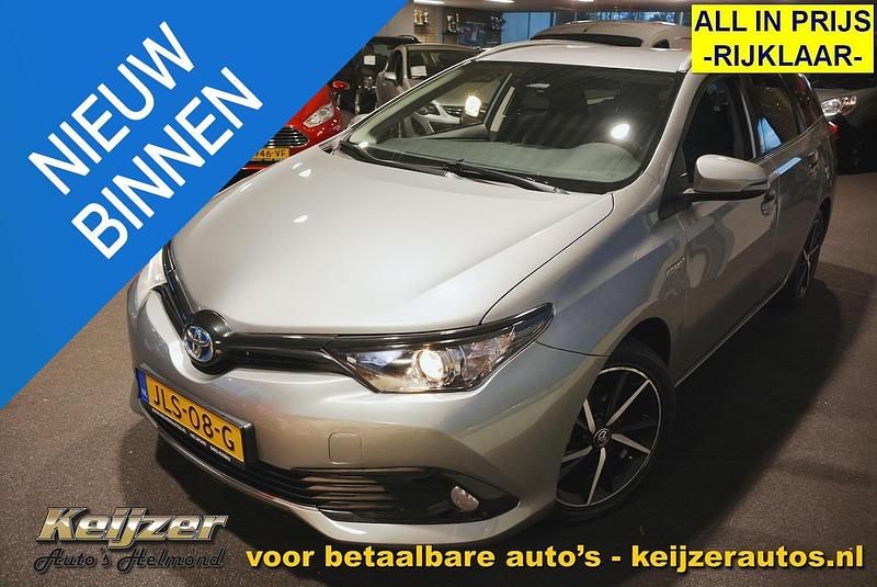 Grijs Gebruikt 2018 Toyota Auris Hybrid Plus Hatchback | € 13.450 (Eerlijke prijs) - Afbeelding 1/4