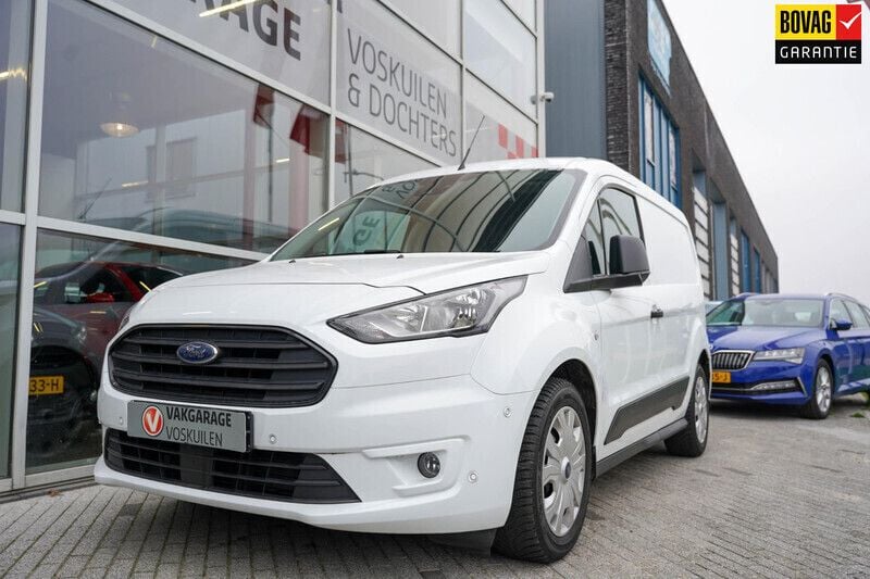 Wit Gebruikt 2021 Ford Transit Trend Van | € 16.950 (Eerlijke prijs) - Afbeelding 1/4