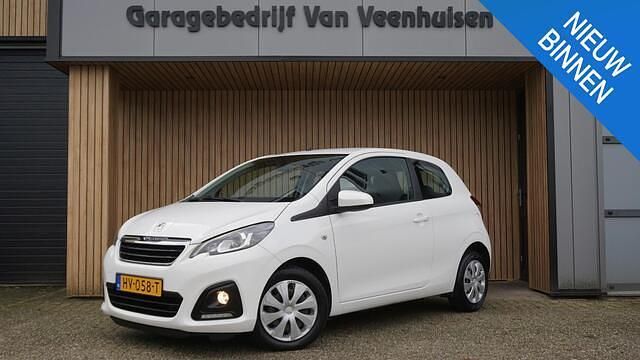Wit Gebruikt 2016 Peugeot 108 Active Hatchback | € 6.850 (Eerlijke prijs) - Afbeelding 1/4