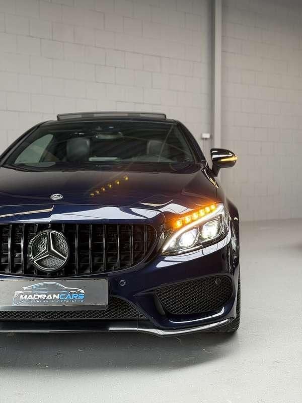 Occasion Mercedes C250 Prestige 211 PK (155 kW) 2017 Blauw Coupé