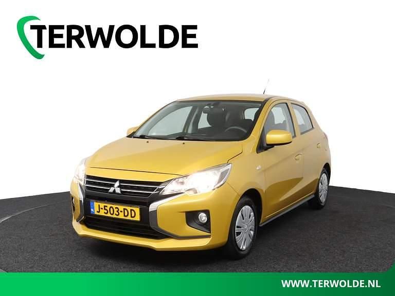 Geel Gebruikt 2020 Mitsubishi Space Star Hatchback | € 9.445 (Eerlijke prijs) - Afbeelding 1/4