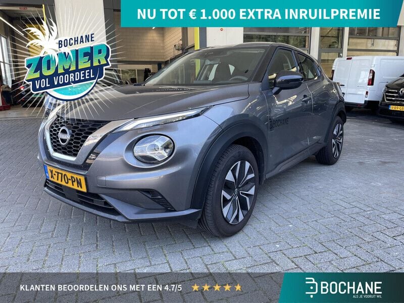 Grijs Gebruikt 2024 Nissan Juke Acenta SUV | € 21.295 (Goede deal) - Afbeelding 1/4
