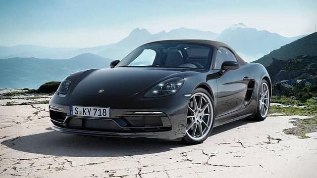 Zwart Gebruikt 2021 Porsche 718 Boxster GTS Cabriolet | € 118.900 - Afbeelding 1/4