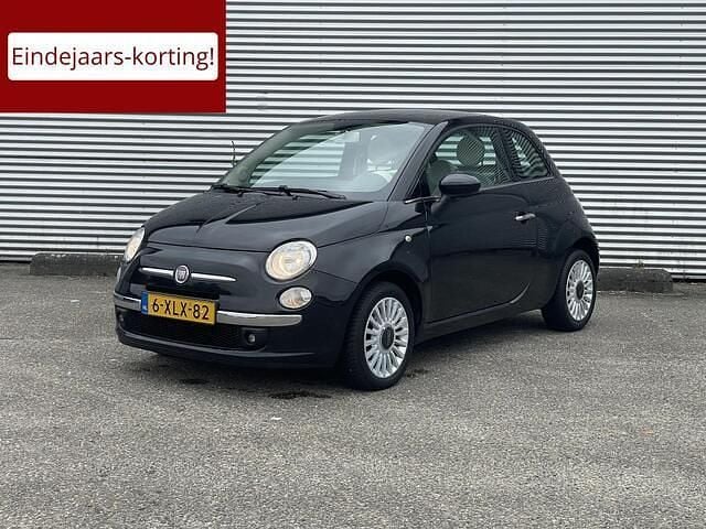 Zwart Gebruikt 2012 Fiat 500 Hatchback | € 4.950 (Eerlijke prijs) - Afbeelding 1/4