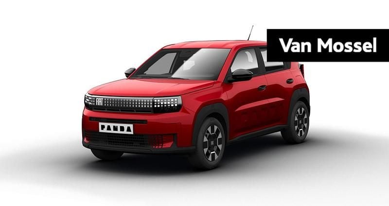 Rood Nieuw 2025 Fiat Panda Icon SUV | € 27.290 (Eerlijke prijs) - Afbeelding 1/4