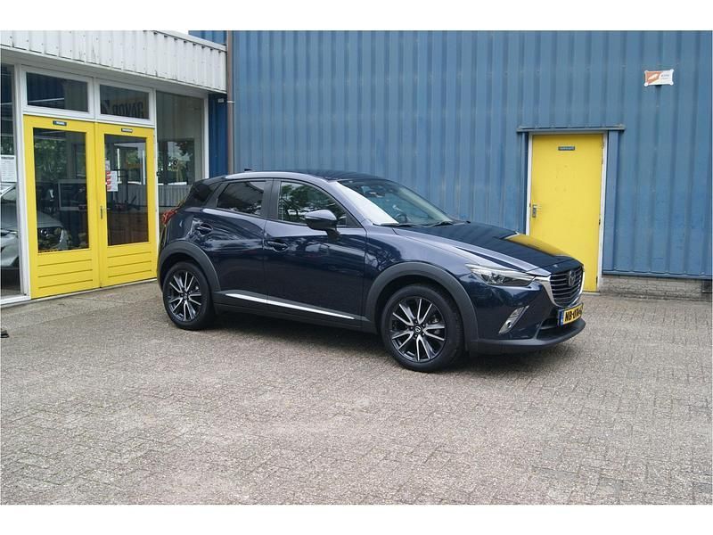Blauw Gebruikt 2017 Mazda CX-3 SUV | € 14.950 (Eerlijke prijs) - Afbeelding 1/4