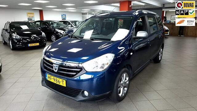 Blauw Gebruikt 2015 Dacia Lodgy Anniversary MPV | € 7.950 (Iets duurder) - Afbeelding 1/4