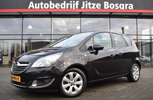 Zwart Occasion 2015 Opel Meriva Cosmo MPV | € 6.950 (Eerlijke prijs) - Afbeelding 1/4
