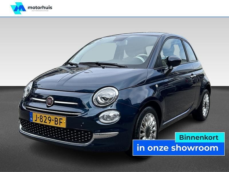 Blauw Gebruikt 2020 Fiat 500 Lounge Hatchback | € 11.925 (Goede deal) - Afbeelding 1/4