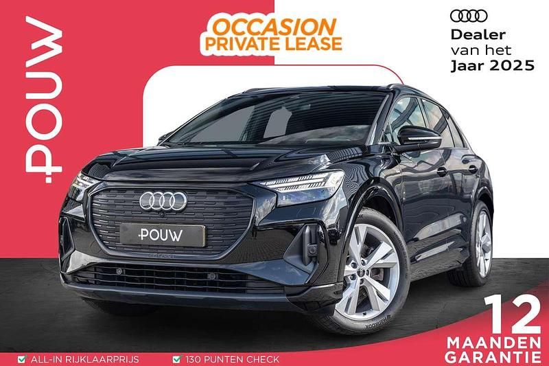 Zwart Gebruikt 2022 Audi Q4 e-tron Competition SUV | € 35.450 (Eerlijke prijs) - Afbeelding 1/3