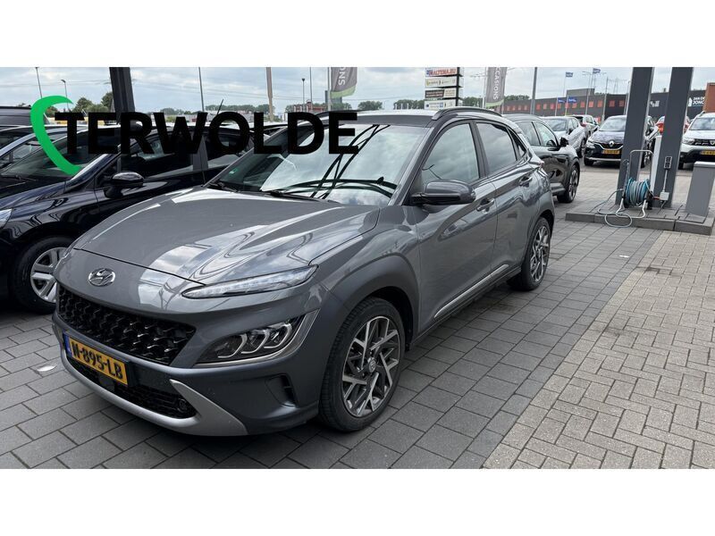 Grijs Gebruikt 2021 Hyundai Kona Premium SUV | € 23.900 (Goede deal) - Afbeelding 1/4