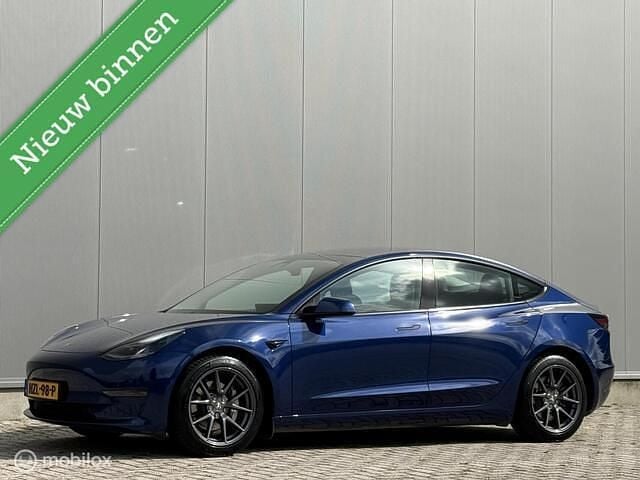 Blauw Gebruikt 2021 Tesla Model 3 Long Range Sedan | € 26.995 (Super prijs) - Afbeelding 1/4