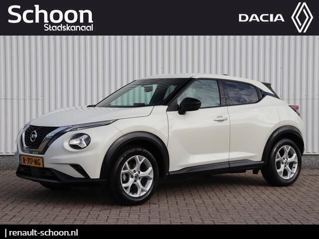 Wit Gebruikt 2022 Nissan Juke N-Connecta SUV | € 20.950 (Eerlijke prijs) - Afbeelding 1/4