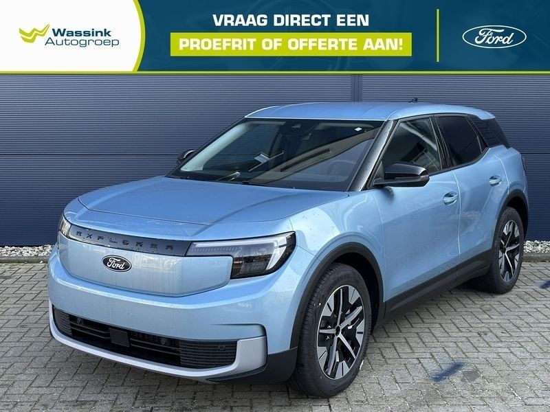Blauw metallic Nieuw 2025 Ford Explorer SUV | € 45.848 (Eerlijke prijs) - Afbeelding 1/4