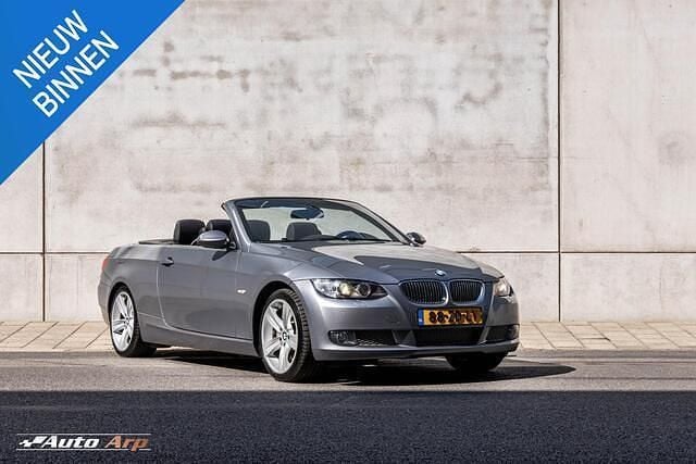Grijs Gebruikt 2008 BMW 335 Cabriolet Executive Cabriolet | € 25.950 (Duur) - Afbeelding 1/4
