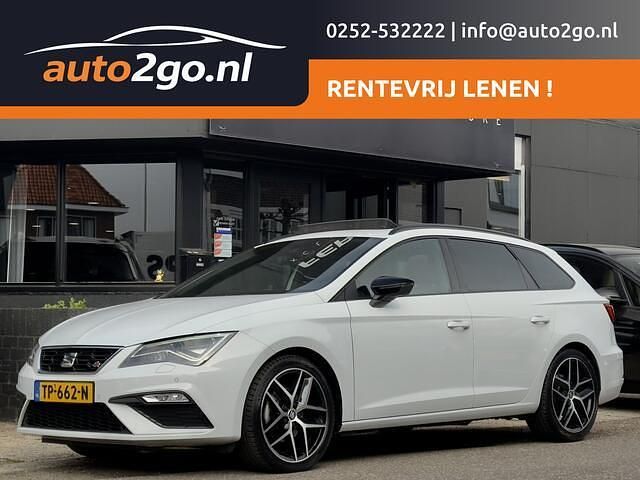 Wit Occasion 2018 Seat Leon ST FR Stationwagen | € 10.900 (Super prijs) - Afbeelding 1/4