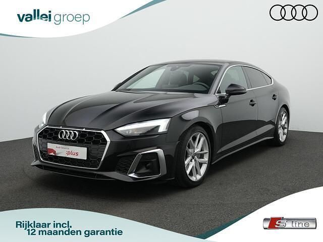 Occasion Audi A5 Sportback S-Line 204 PK (150 kW) 2022 Zwart Hatchback