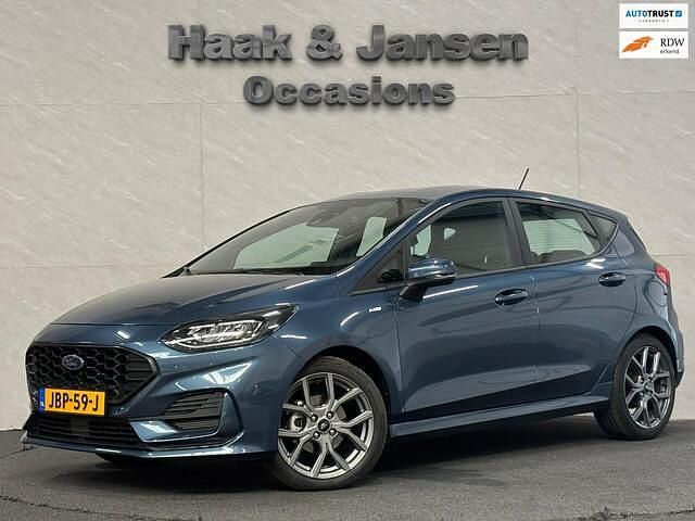 Blauw Occasion 2022 Ford Fiesta ST-Line Hatchback | € 17.995 (Eerlijke prijs) - Afbeelding 1/4
