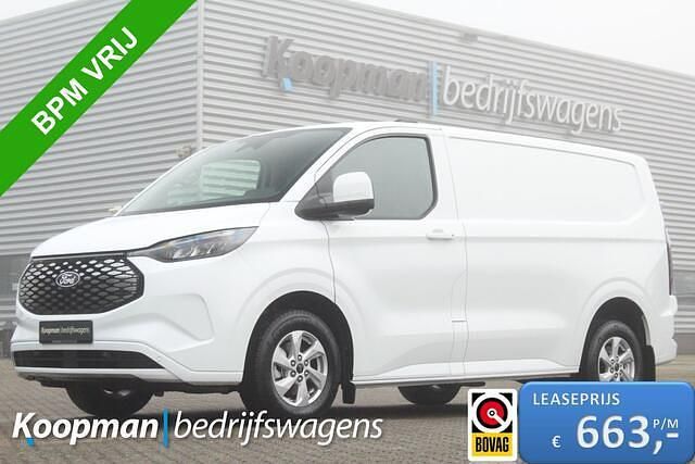 Wit Nieuw 2025 Ford E-Transit Limited Van | € 37.950 - Afbeelding 1/4