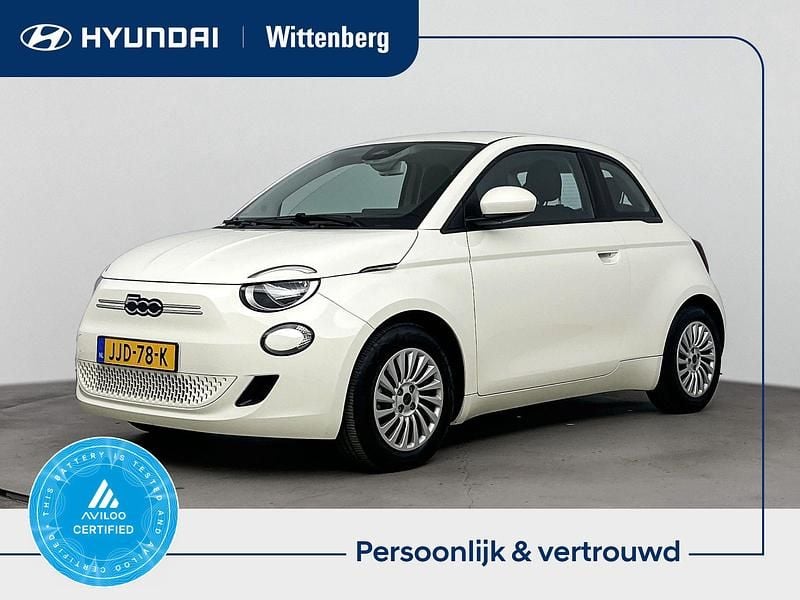 Wit Gebruikt 2023 Fiat 500e Icon Hatchback | € 18.400 (Goede deal) - Afbeelding 1/4