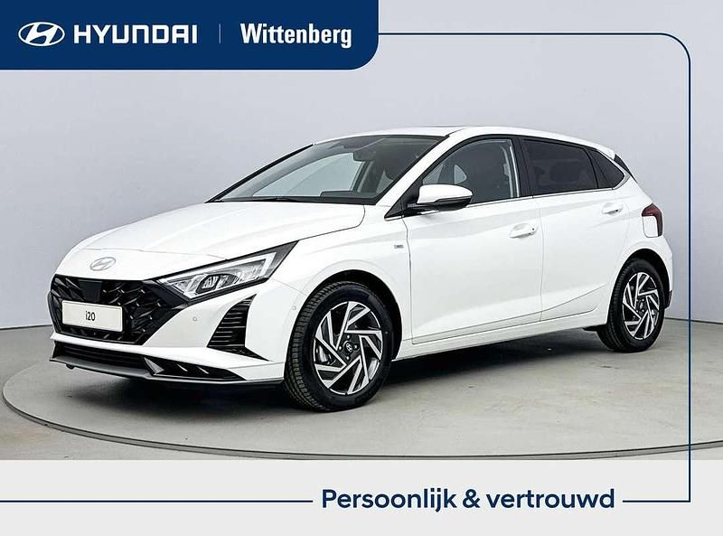 Wit Nieuw 2024 Hyundai i20 Premium Hatchback | € 33.095 (Iets duurder) - Afbeelding 1/4