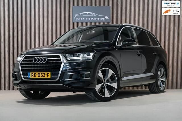 Zwart Gebruikt 2015 Audi Q7 Proline SUV | € 29.900 (Super prijs) - Afbeelding 1/4