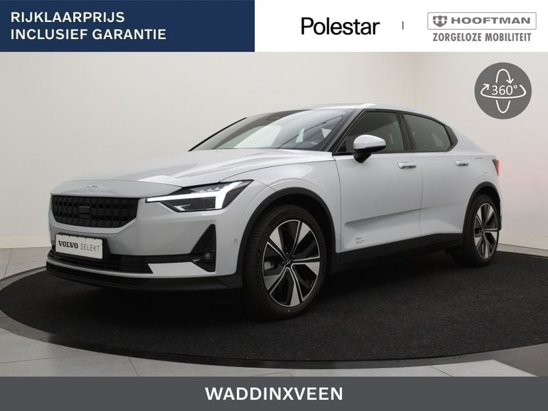 Zilver Gebruikt 2022 Polestar 2 Long Range Single Motor Sedan | € 31.900 (Super prijs) - Afbeelding 1/4