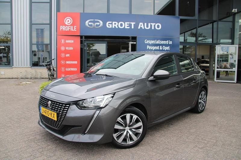 Grijs Gebruikt 2020 Peugeot 208 Active Hatchback | € 14.150 (Eerlijke prijs) - Afbeelding 1/4