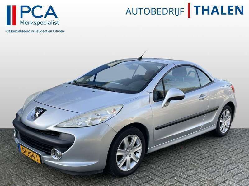 Grijs Gebruikt 2009 Peugeot 207 CC Cabriolet | € 4.950 (Duur) - Afbeelding 1/4