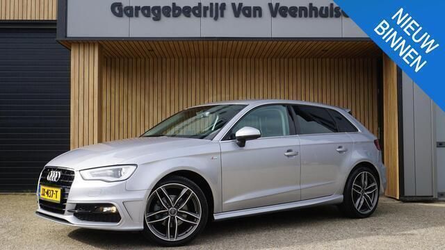 Grijs Gebruikt 2016 Audi A3 Sportback S-Line Hatchback | € 14.450 (Eerlijke prijs) - Afbeelding 1/4