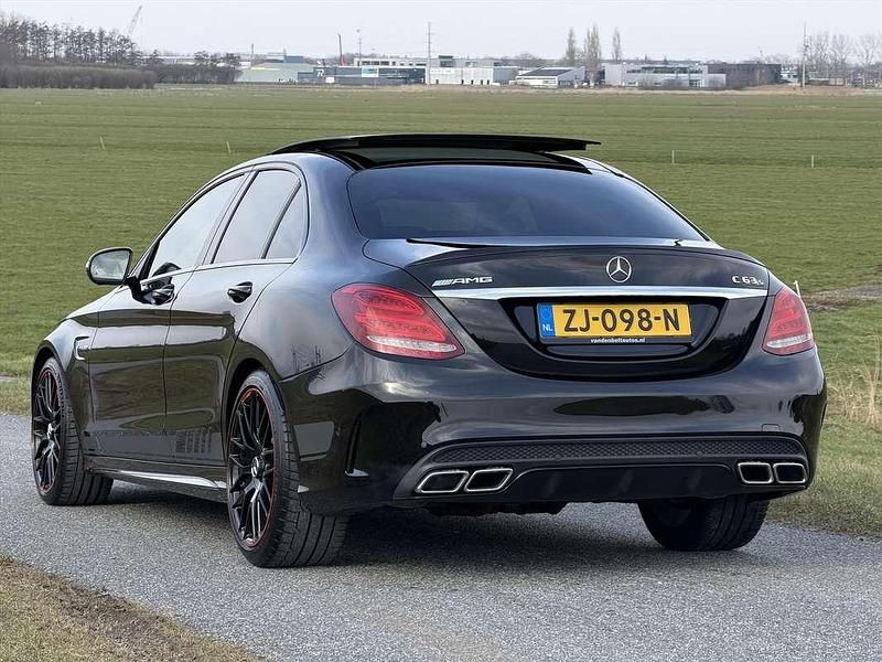 Occasion Mercedes C63S AMG AMG 510 PK (375 kW) 2015 Zwart (metallic) Sedan