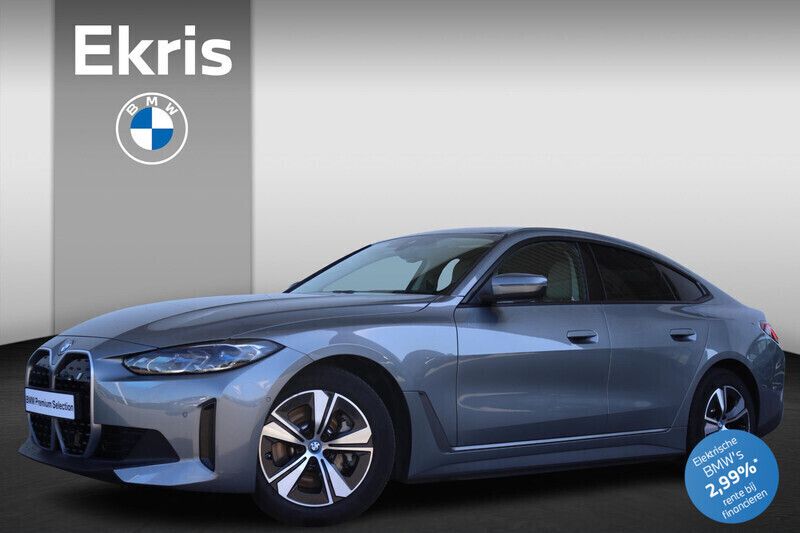 Grijs Gebruikt 2022 BMW i4 Executive Sedan | € 41.950 (Eerlijke prijs) - Afbeelding 1/4