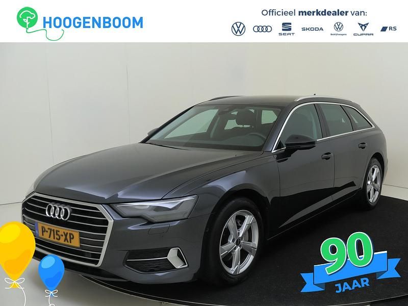 Grijs Gebruikt 2022 Audi A6 Advanced Stationwagen | € 34.750 (Super prijs) - Afbeelding 1/4