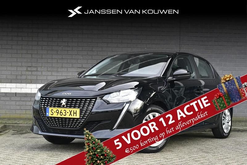 Zwart Gebruikt 2023 Peugeot 208 Active Hatchback | € 14.750 (Eerlijke prijs) - Afbeelding 1/3